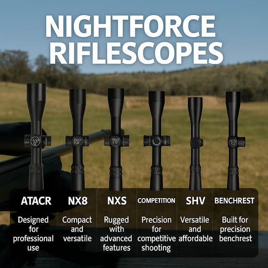 🎯 Qual Luneta Nightforce é Ideal para Você? Conheça as Famílias e Seus Usos