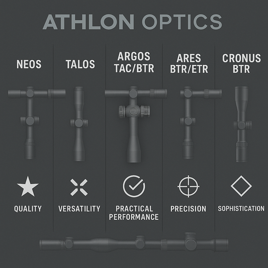 🎯 Pensando em uma luneta Athlon? Conheça as Famílias e Escolha a Ideal para o Seu Tiro