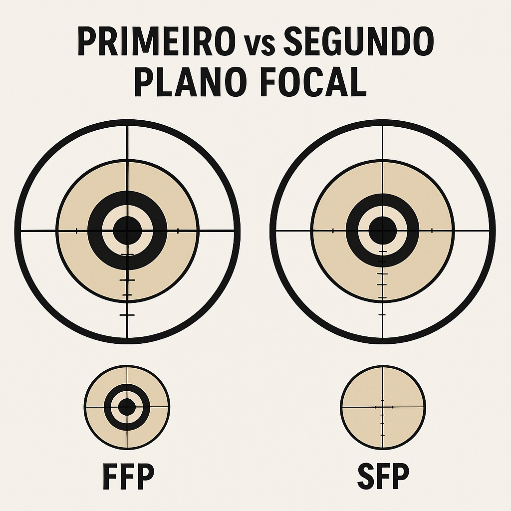 Primeiro vs Segundo Plano Focal: Qual a Melhor Escolha para Sua Luneta?