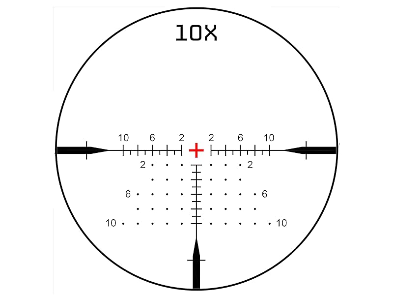 Monstrum Panzer ED 1-10x24 FFP LPVO – Retículo Morpheus | Alcance Extremo com Clareza Absoluta