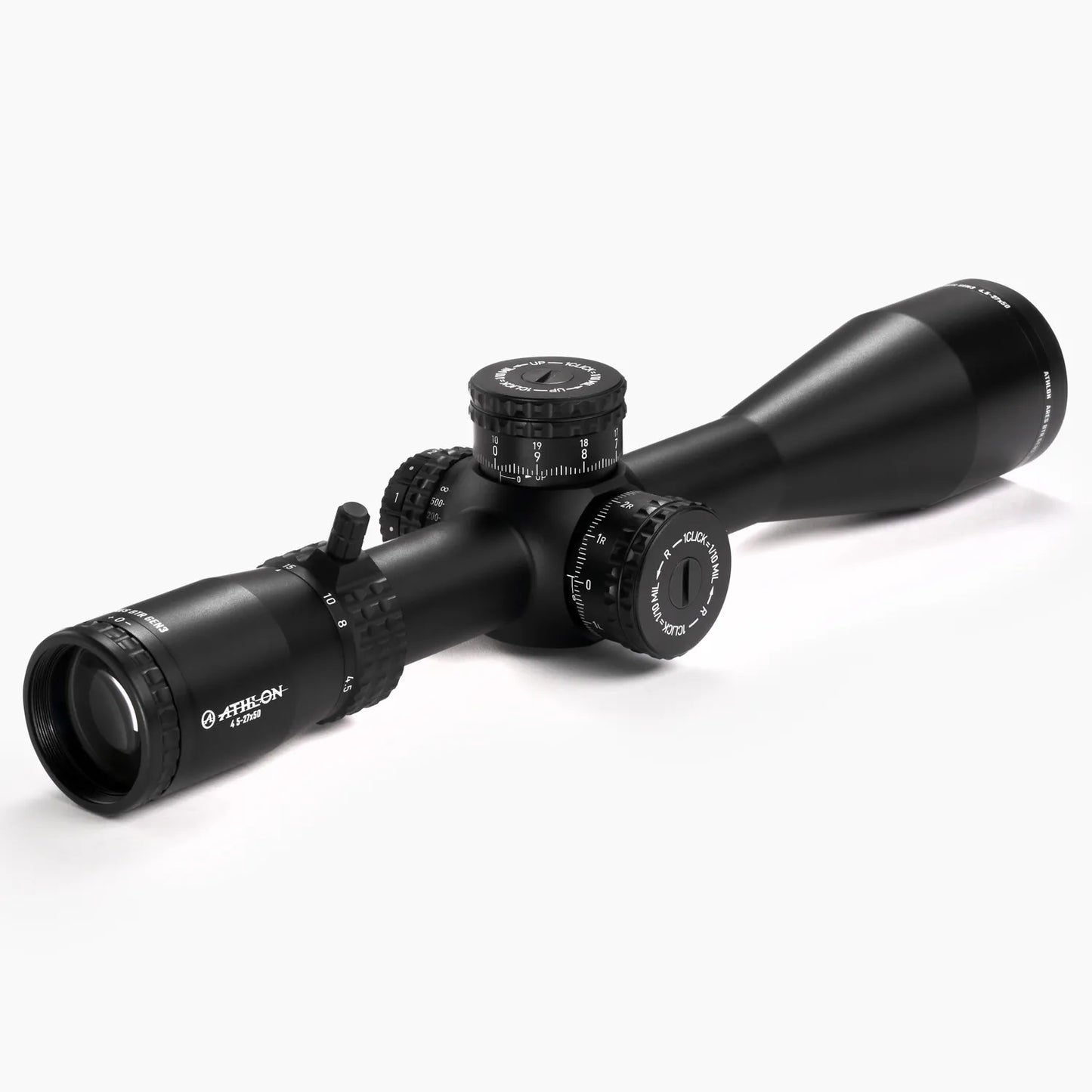 Luneta Athlon Ares BTR Gen3 HD 4.5-27x50mm FFP IR MIL – Pronta para o desafio da longa distância