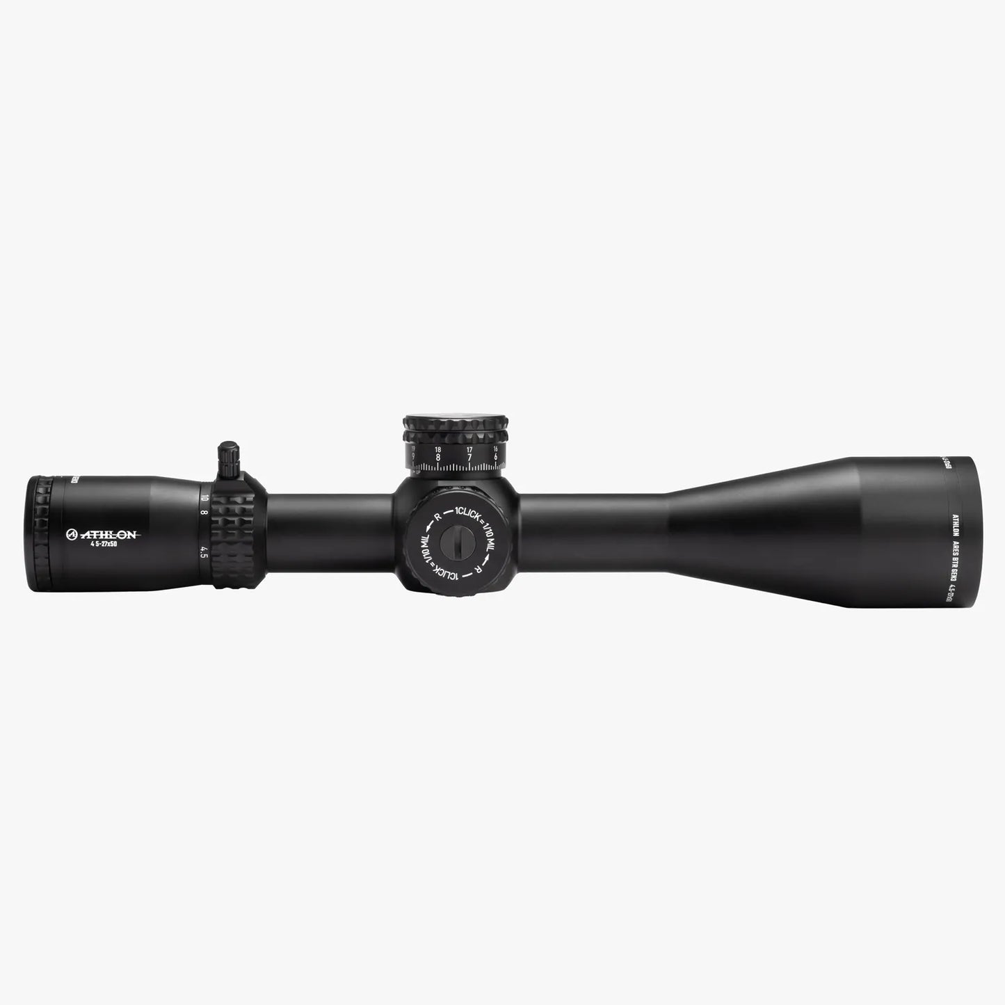 Luneta Athlon Ares BTR Gen3 HD 4.5-27x50mm FFP IR MIL – Pronta para o desafio da longa distância