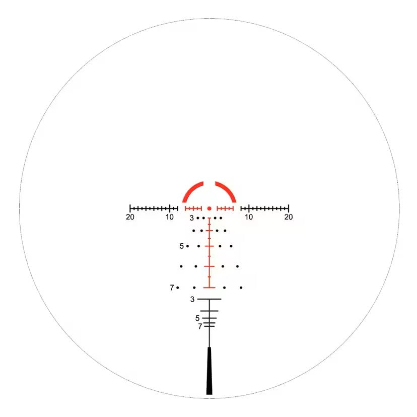 LPVO Athlon Argos BTR Gen 3 1-8x24mm ATSR5 SFP IR MOA – Versatilidade Tática com Performance Elevada