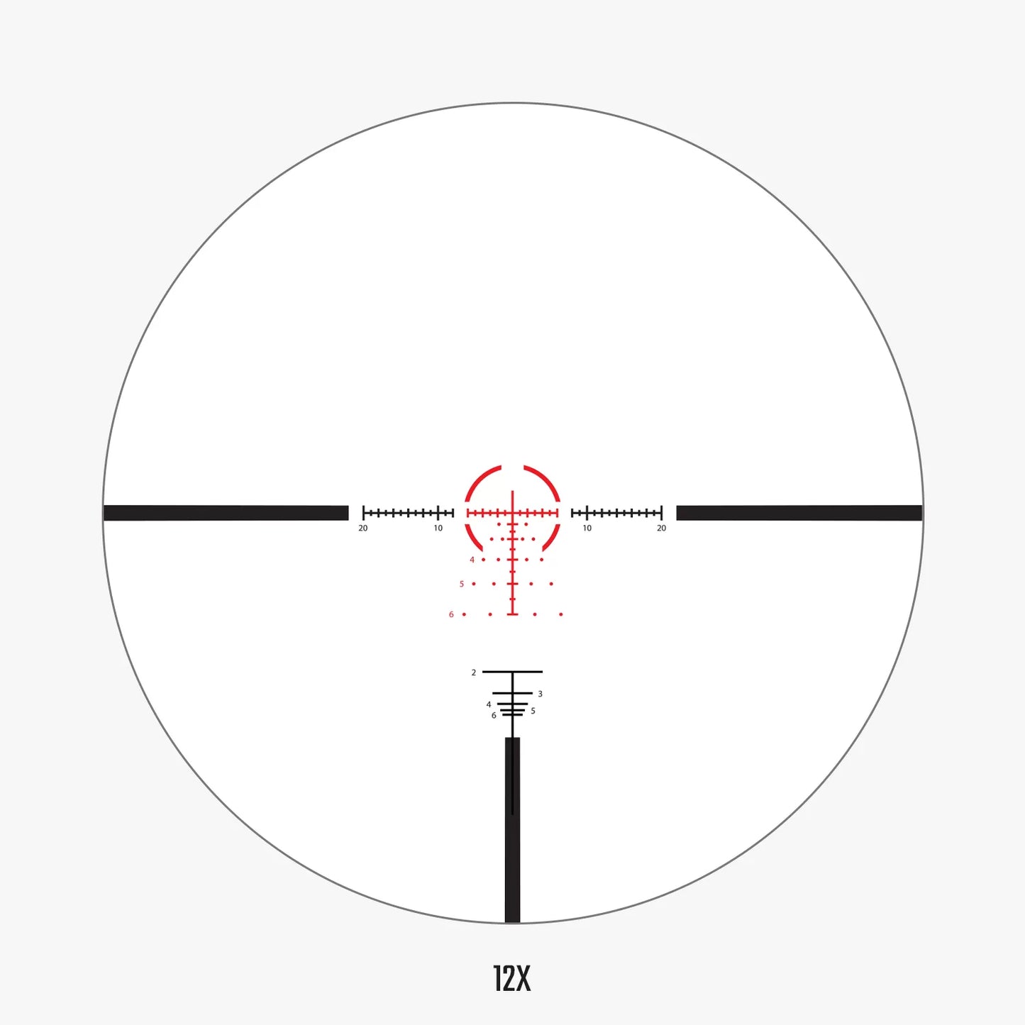 Athlon Helos BTR Gen2 2-12x42mm FFP IR MOA – Luneta Compacta e Precisa com Retículo Iluminado