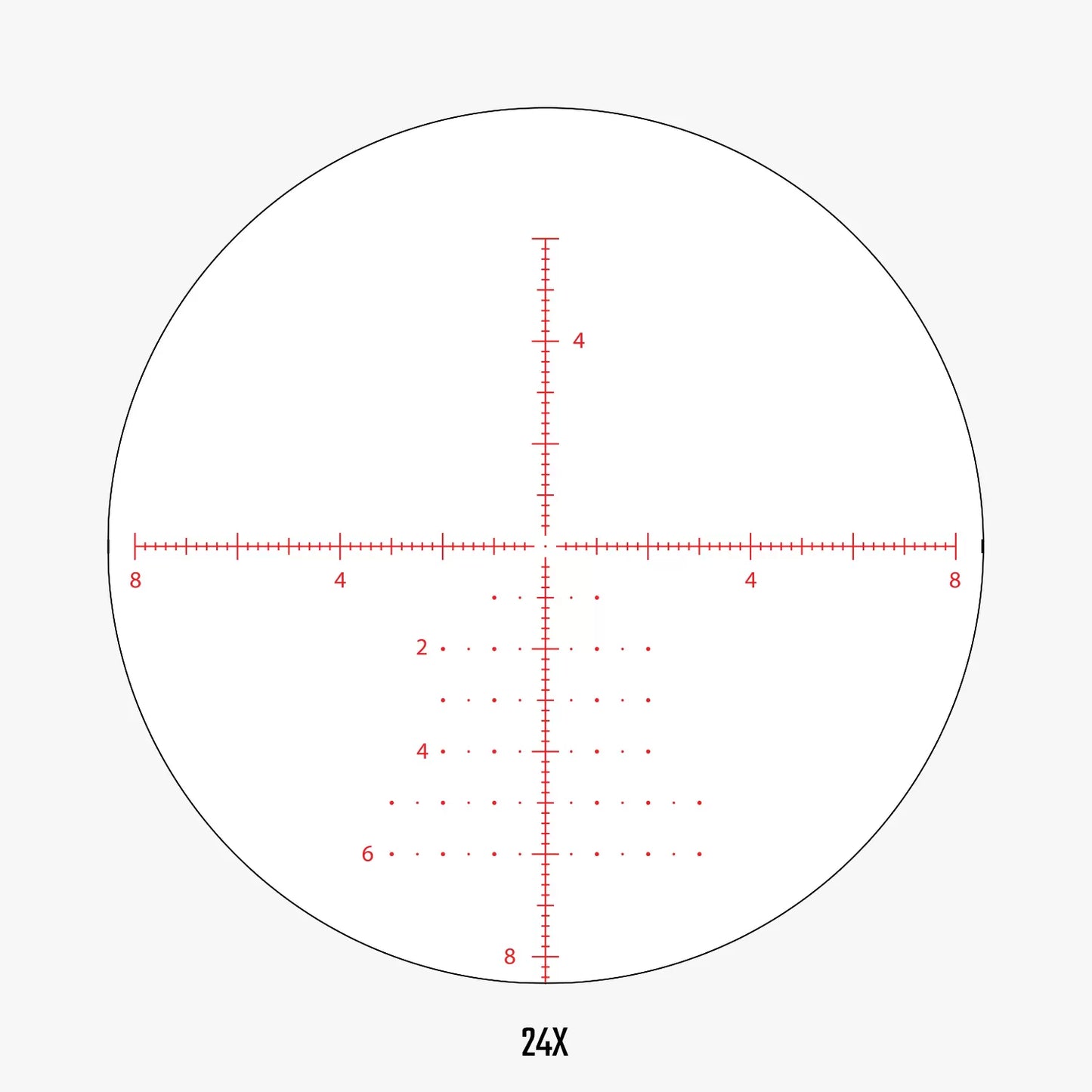 Luneta Athlon Heras SPR 6-24x56mm FFP IR MIL – Alta Precisão com Retículo Iluminado em Primeiro Plano Focal