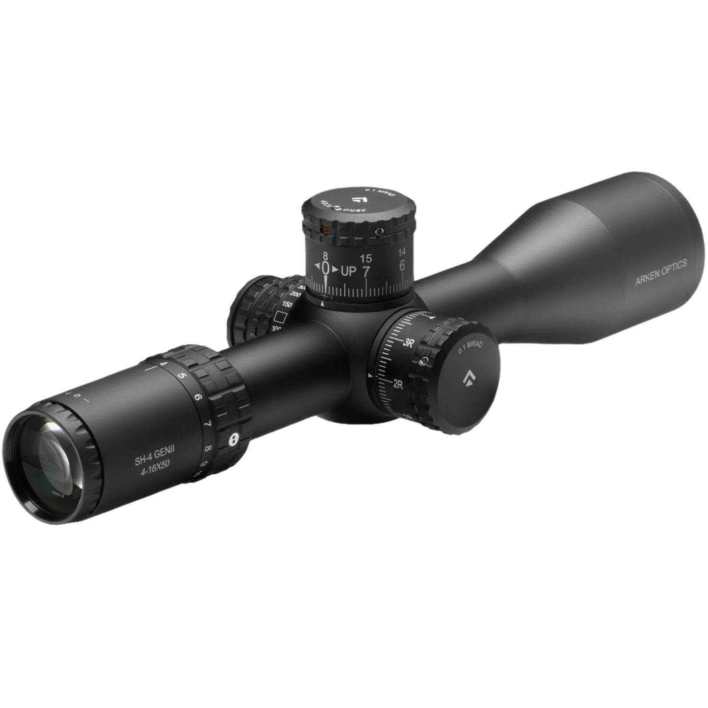 Luneta Arken SH-4 Gen 2 4-16x50 FFP Iluminada VPR MIL – Precisão Tática com Lentes Japonesas