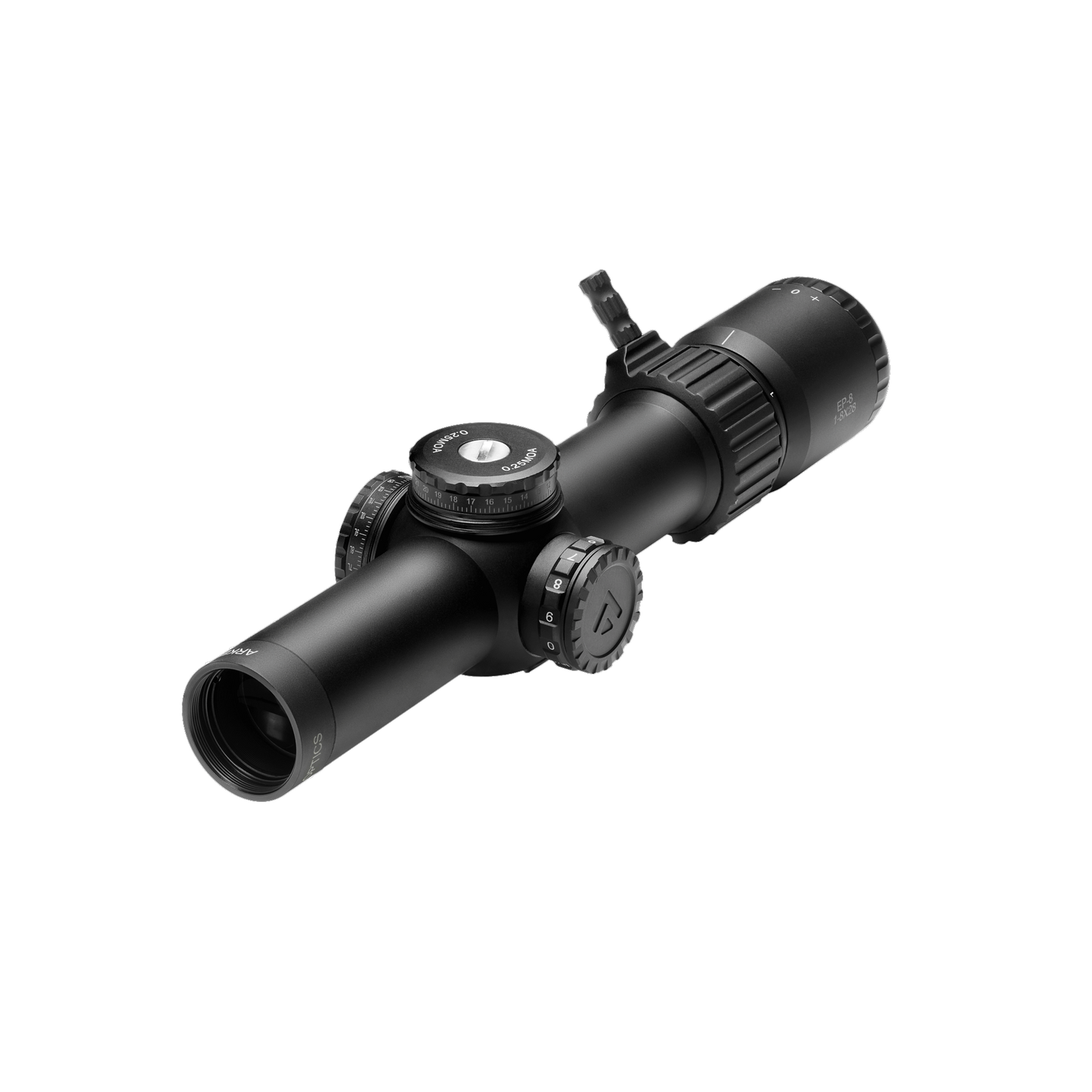 LPVO Arken EP-8 1-8x28 FFP LPVO Illum. KLBOX 34mm Tube – O LPVO Definitivo para Precisão e Rapidez!