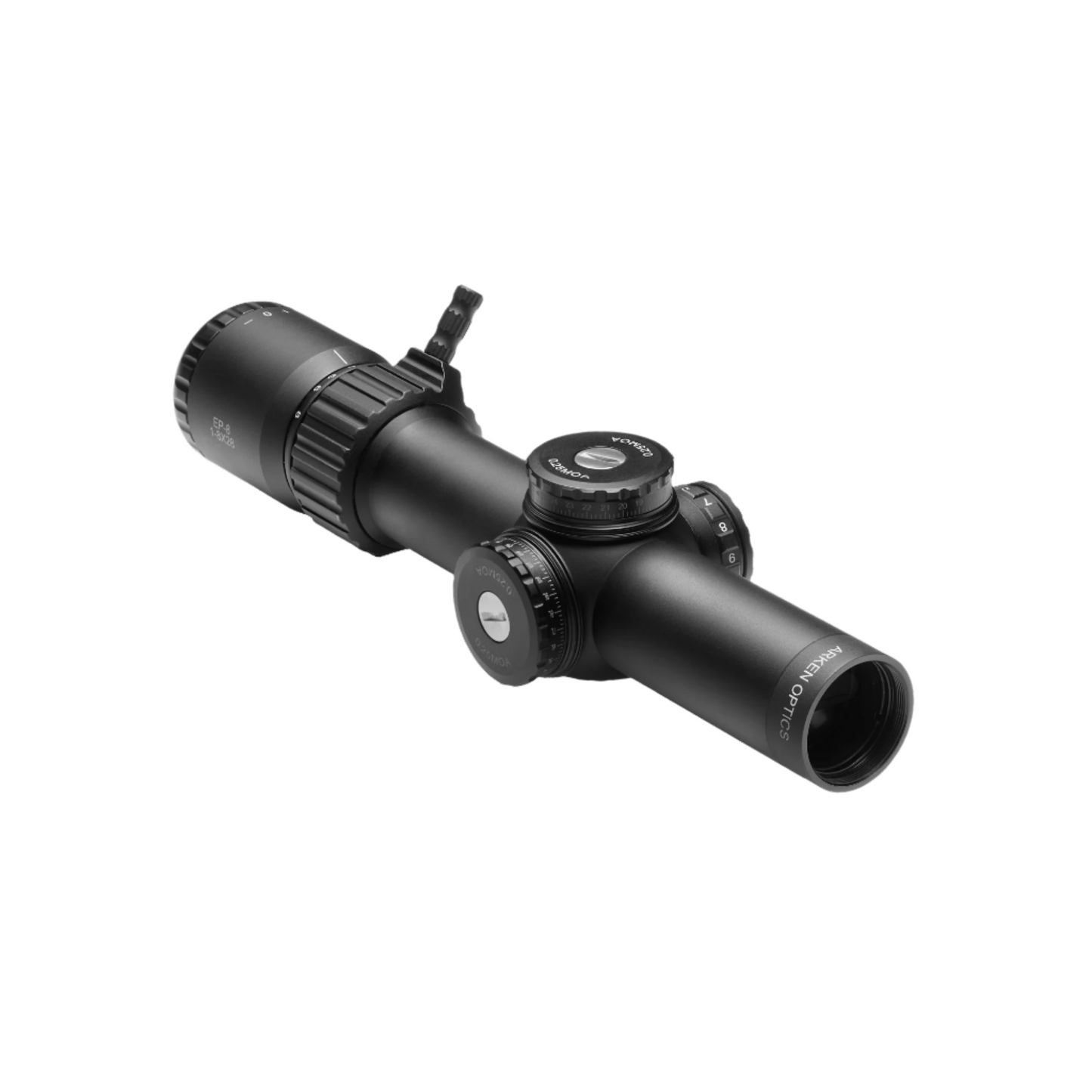 LPVO Arken EP-8 1-8x28 FFP LPVO Illum. KLBOX 34mm Tube