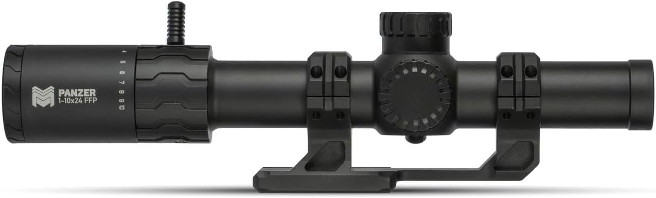 Monstrum Panzer ED 1-10x24 FFP LPVO – Retículo Morpheus | Alcance Extremo com Clareza Absoluta