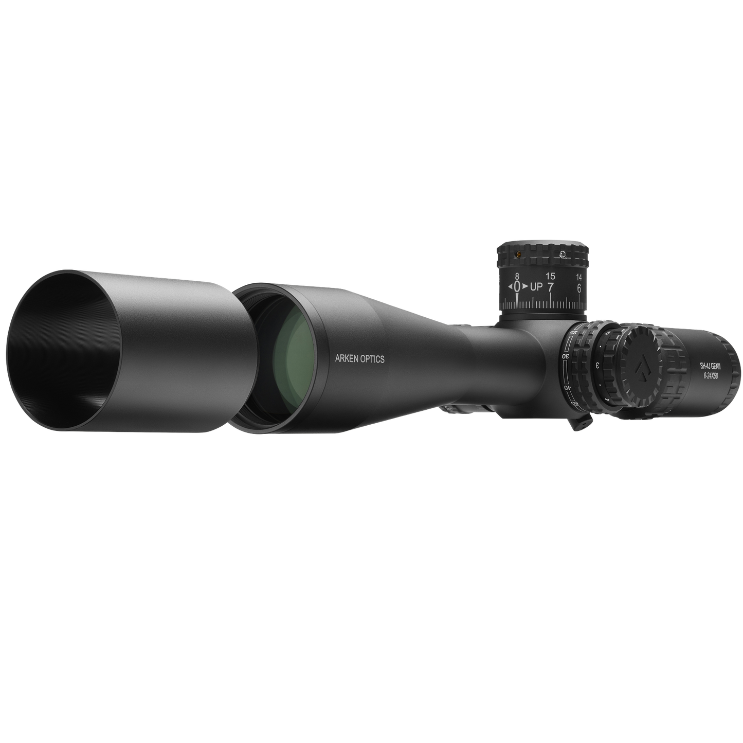 Luneta Arken SH-4J 6-24x50mm FFP Iluminada VPR MIL – Long Range com Lentes Japonesas