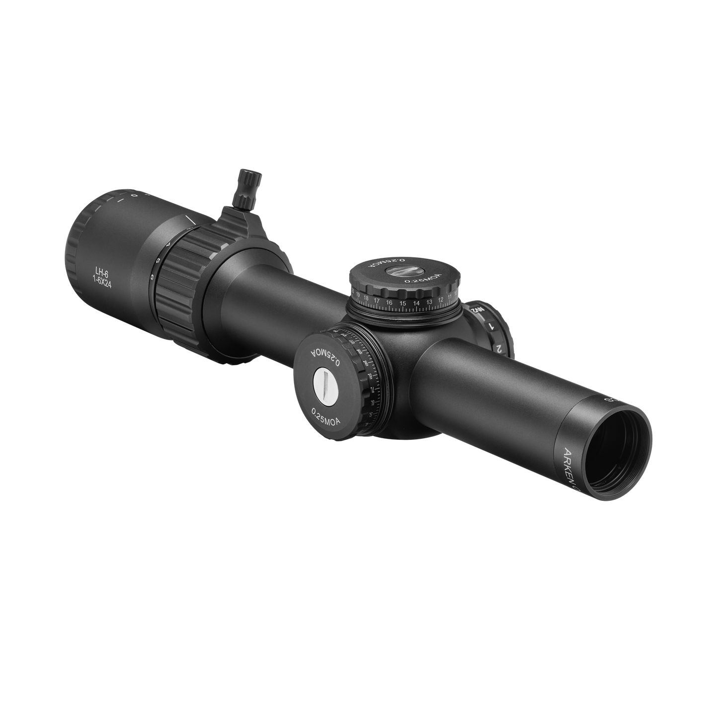 LPVO Arken Optics LH-6 1-6x24 SFP – LPVO Compacto com Retículo Avançado!