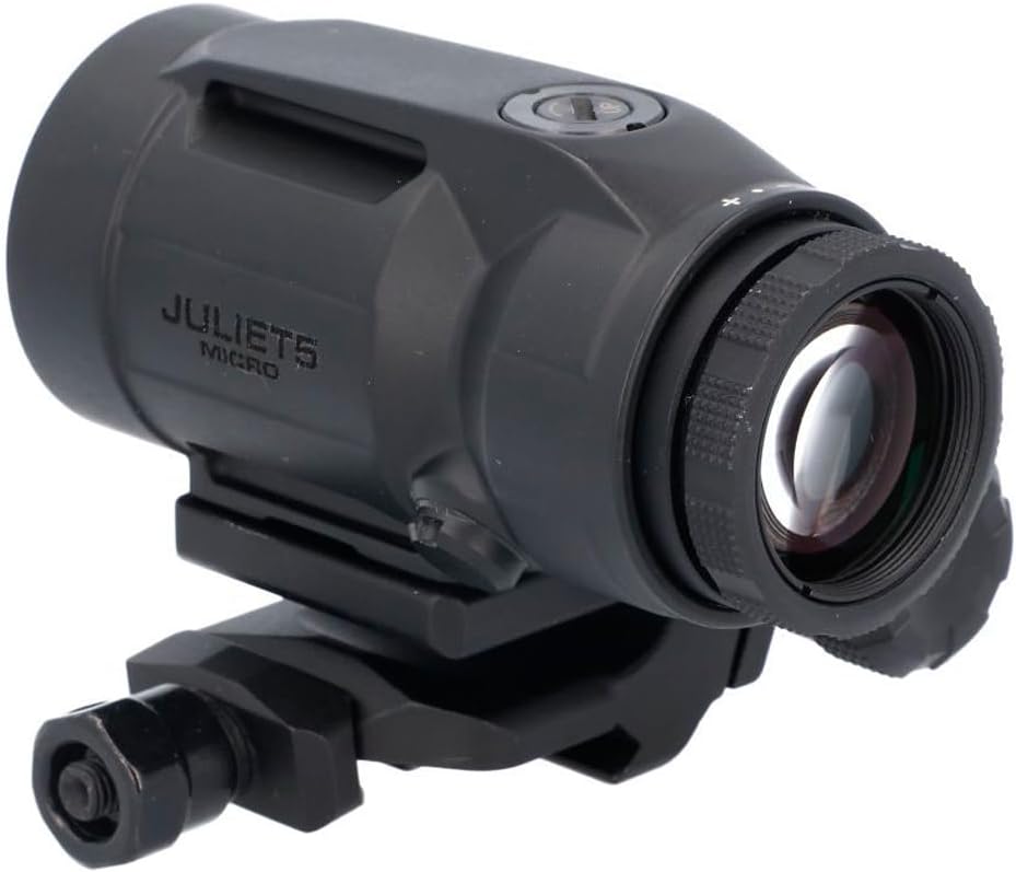 Combo Sig Sauer Romeo MSR Gen II 2 MOA Red Dot + Juliet5 Micro 5x Magnifier | Óptica Tática para AR-15 e Rifles de Precisão