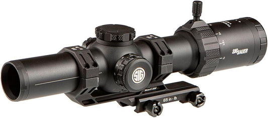 LPVO Sig Sauer Tango-MSR 1-10x28mm SFP Luneta Tática com Retículo Iluminado
