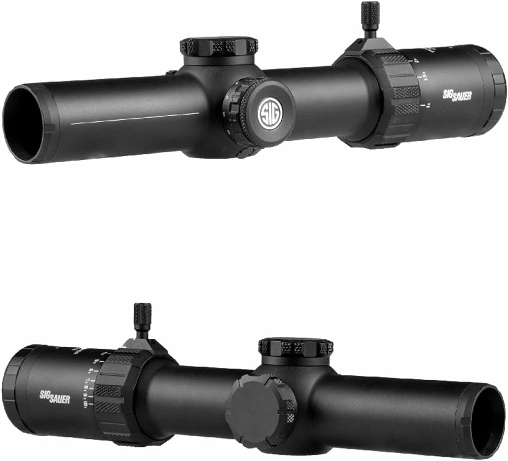 LPVO Sig Sauer Tango-MSR 1-10x28mm SFP Luneta Tática com Retículo Iluminado