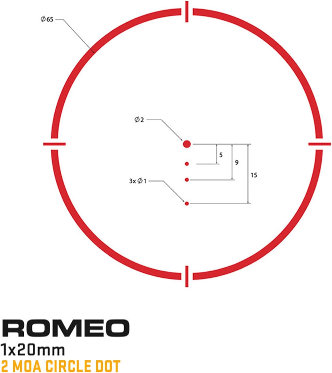 Combo Sig Sauer Romeo4H Red Dot Ballistic Circle Dot + Juliet4 4x Magnifier | Mira Tática Premium para AR-15 e Rifles