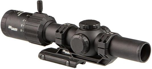 LPVO Sig Sauer TANGO-MSR FFP 1-6x24mm com Mount ALPHA-MSR Retículo BDC6 Iluminado