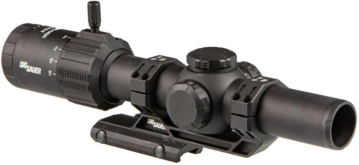 LPVO Sig Sauer Tango-MSR 1-6x24mm Luneta Tática com Retículo Iluminado