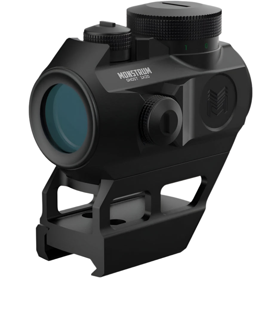 🔴 Monstrum Ghost Red Dot Sight com Shake Awake – Máxima Agilidade em um Design Compacto e Tecnológico!