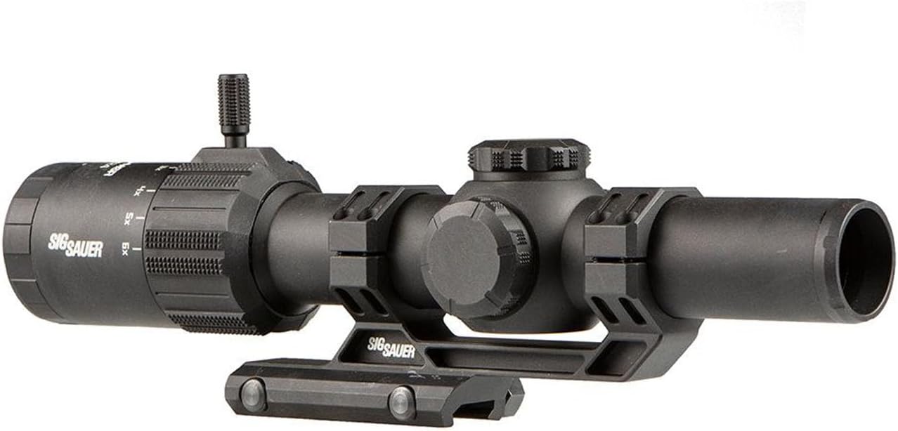 LPVO Sig Sauer Tango-MSR 1-6x24mm Luneta Tática com Retículo Iluminado
