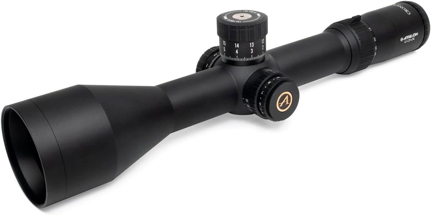 Luneta Athlon Cronus BTR GEN2 4.5-29x56mm APRS1 FFP IR MIL | Precisão Extrema Para Longas Distâncias e F-Class!