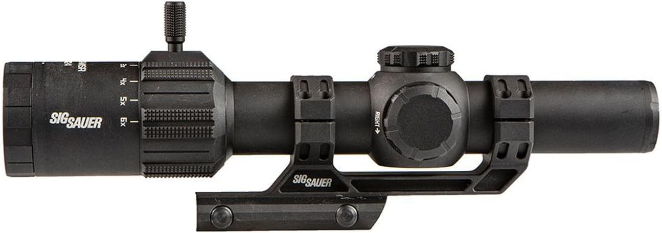 LPVO Sig Sauer Tango-MSR 1-6x24mm Luneta Tática com Retículo Iluminado