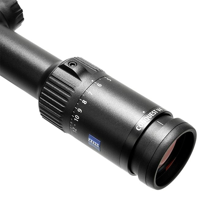 Luneta Zeiss Conquest V4 4-16x44 SFP Iluminada - Precisão, Clareza e Desempenho Superior!