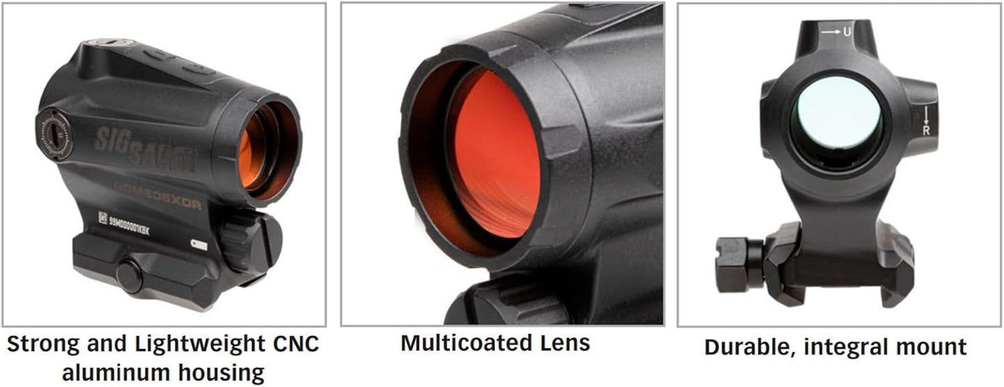 Sig Sauer ROMEO5 XDR Gen II 1x20mm – Dual Reticle Red Dot Sight | SOR5X201