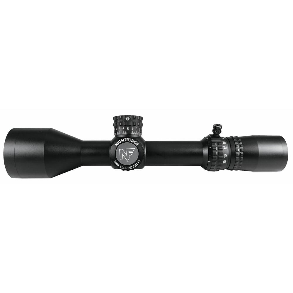 Nightforce NX8 2.5-20x50mm F1 MIL-XT – C632 | Luneta Compacta, Tática e Precisa
