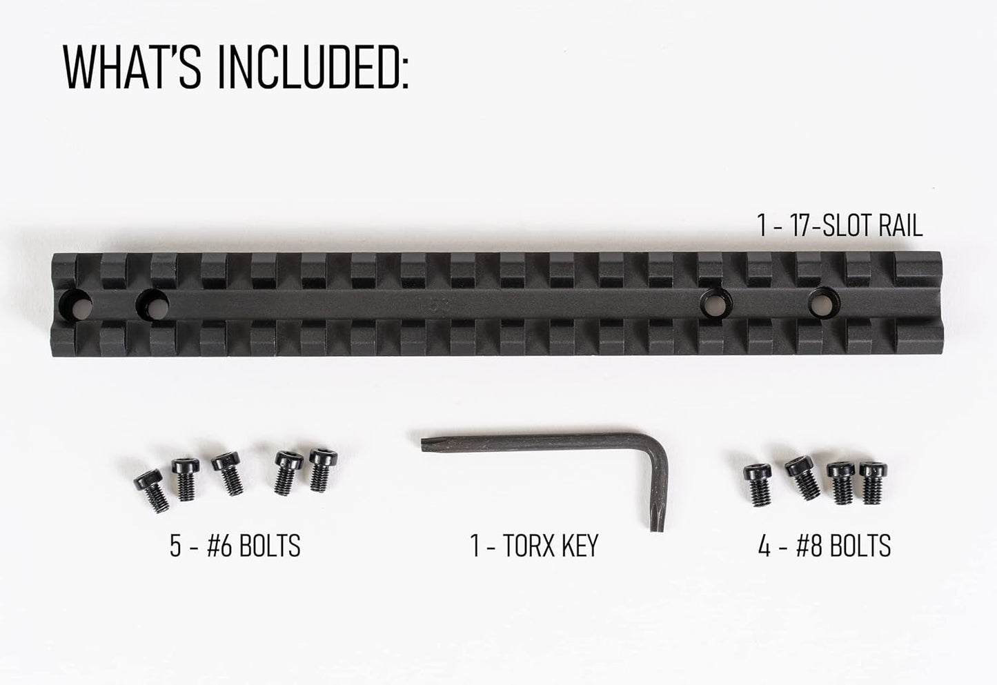 Trilho Monstrum Picatinny para Remington 700 Short Action | Compatível com CBC Ranger