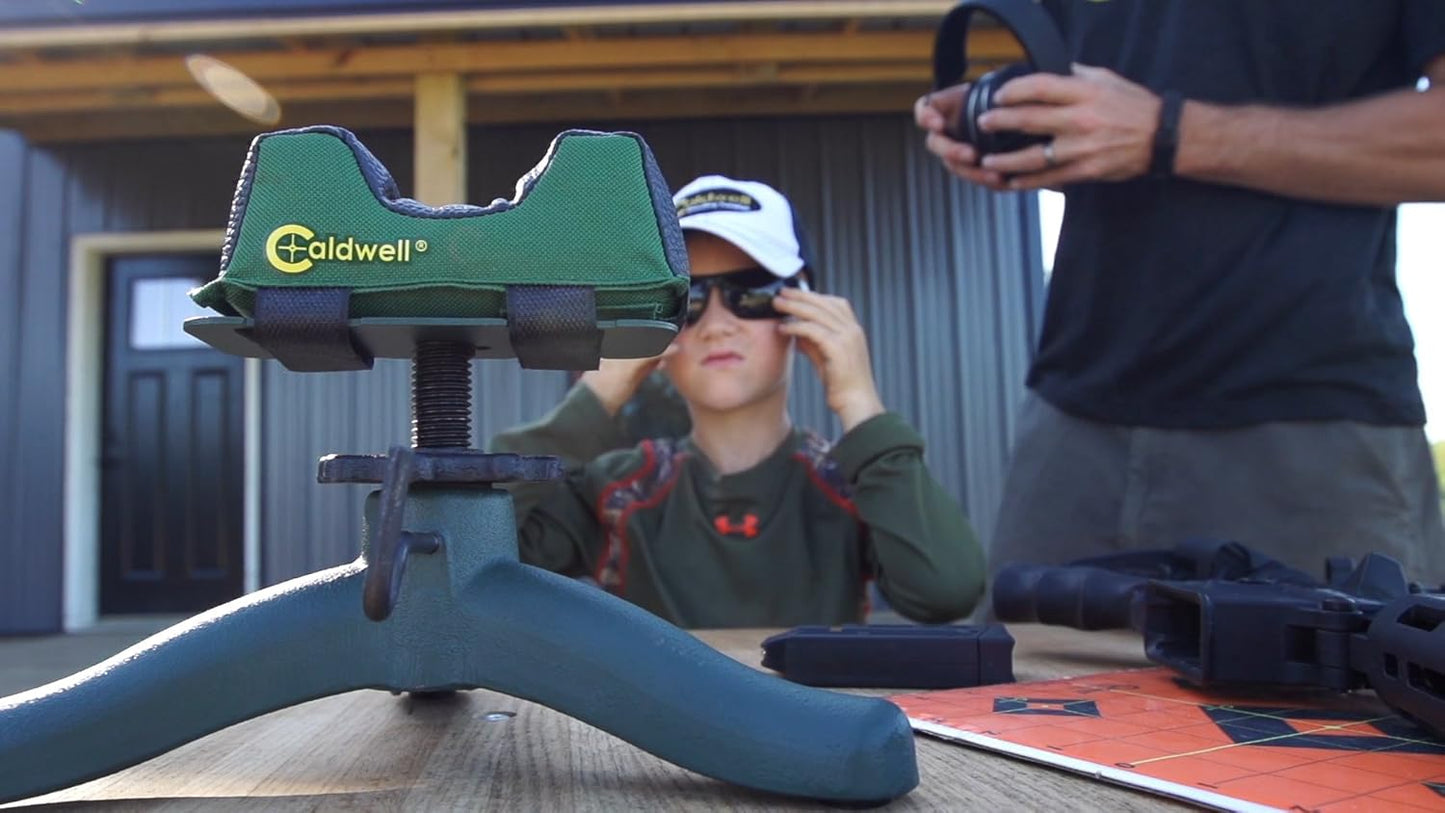 Apoio de Tiro Front Rest Caldwell The Rock Jr. – Estabilidade Profissional em um Design Compacto