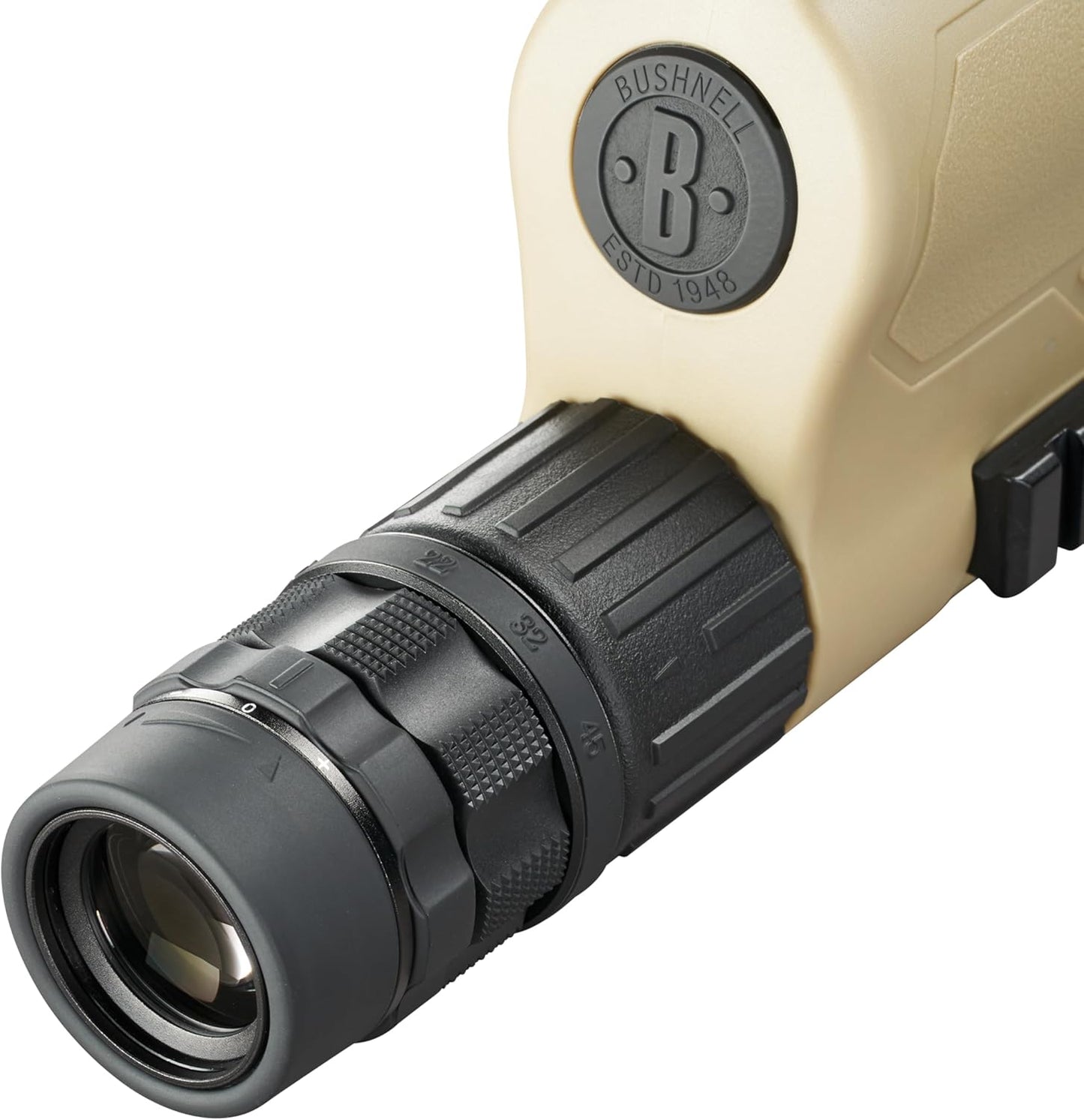 Bushnell Legend T-Series 15-45x60mm Spotting Scope FDE – Resistência e Clareza em Campo