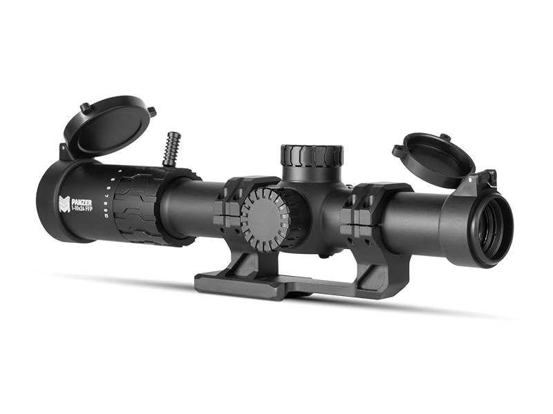 Monstrum Panzer ED 1-10x24 FFP LPVO – Retículo Morpheus | Alcance Extremo com Clareza Absoluta