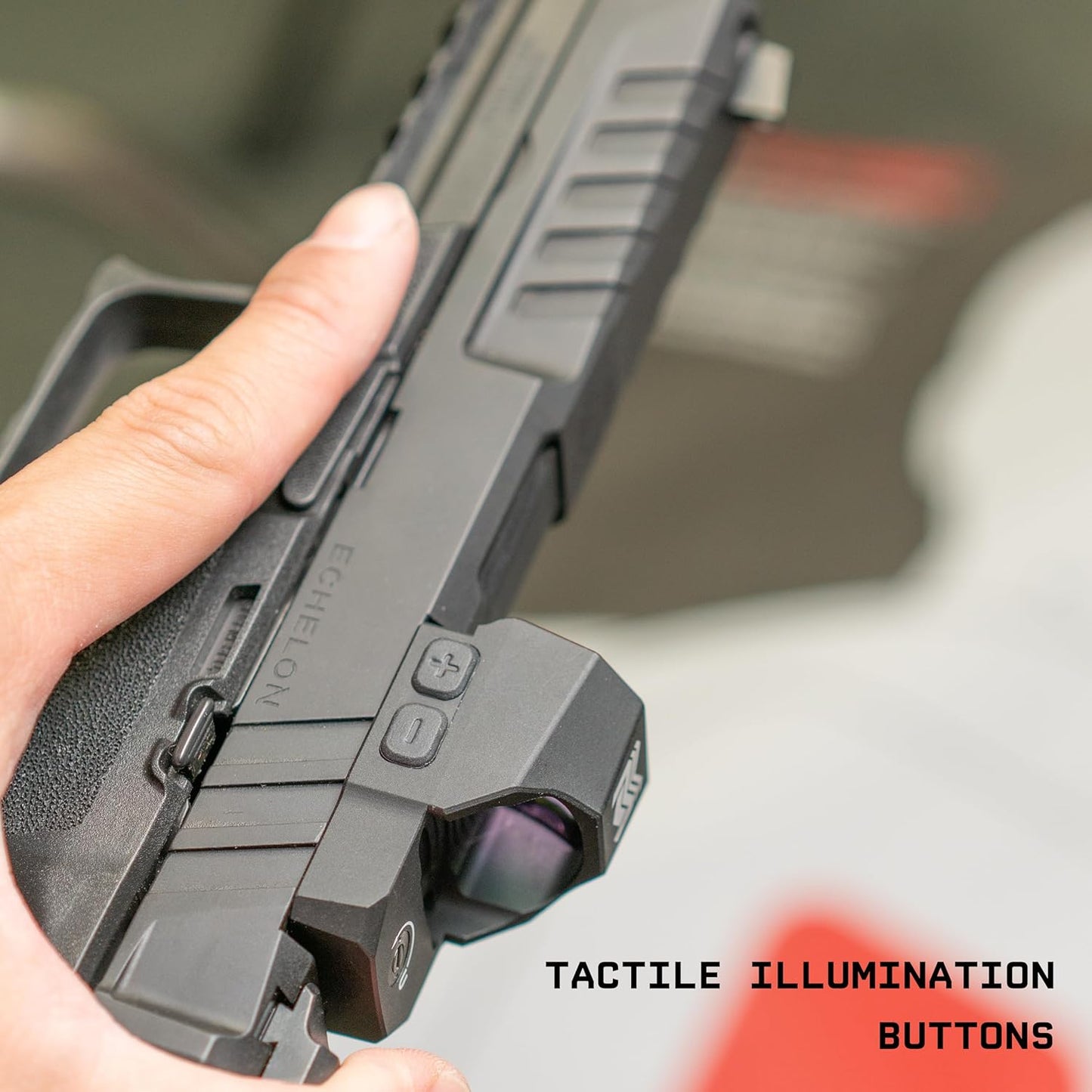 Monstrum Nitro Pistol Red Dot 3 MOA – RMR V1 Rounded Hood