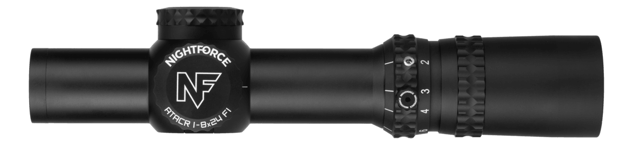 LPVO Nightforce ATACR 1-8x24 F1 – Clareza Absoluta e Dominância em Combate Tático