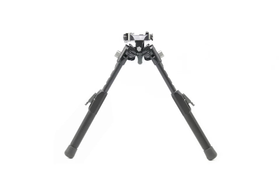 Bipé Tier One ATAC 7" de Fibra de Carbono com Adaptador QD Picatinny Pan & Tilt