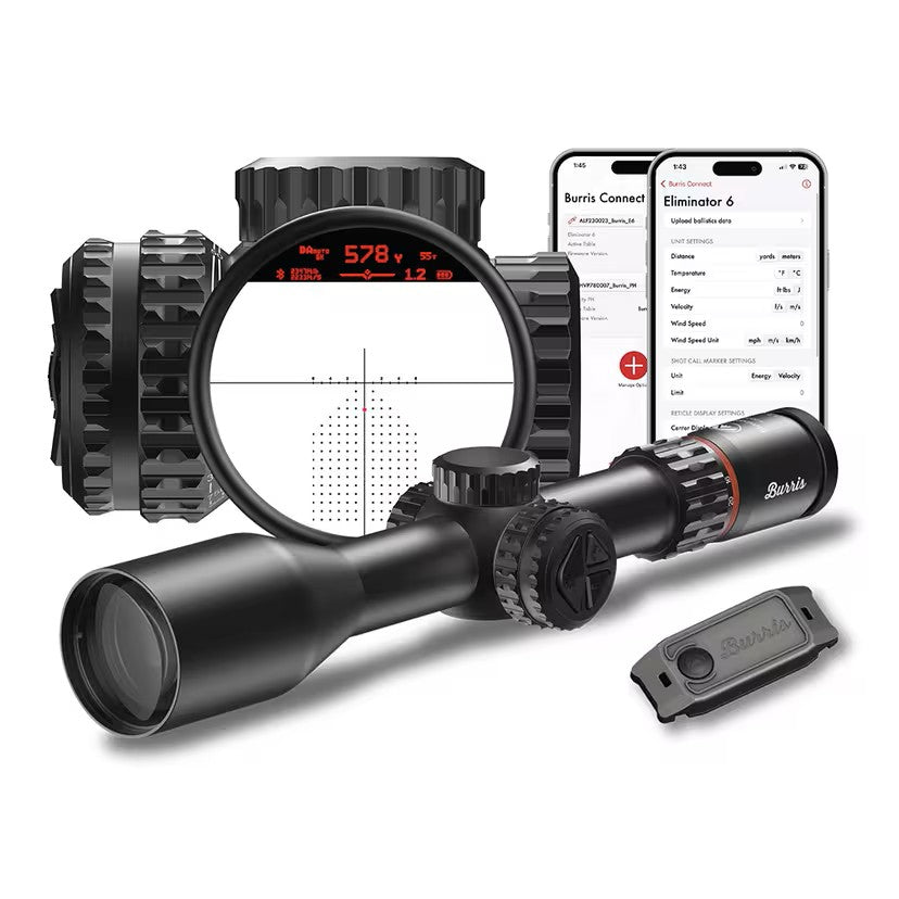 Burris Eliminator VI 4-20x52mm X177 – Luneta com Telêmetro Integrado e Cálculo Balístico Automático