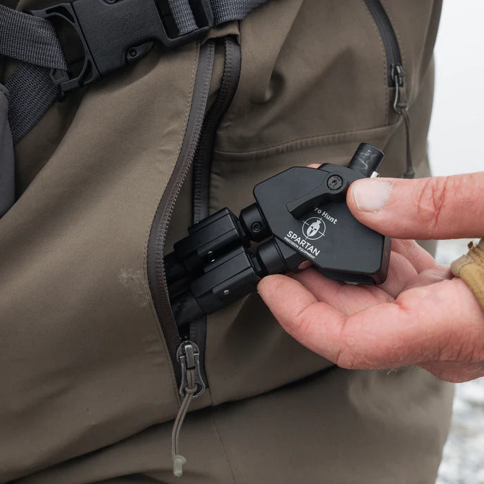 Bipé Spartan Javelin Pro Hunt Tac – Ultra Leve, Acoplamento Magnético e Desempenho de Elite para Caça