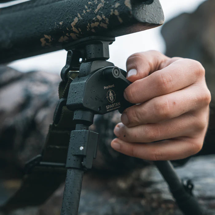 Bipé Spartan Javelin Pro Hunt Tac – Ultra Leve, Acoplamento Magnético e Desempenho de Elite para Caça