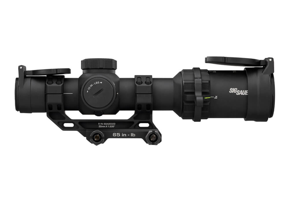 Sig Sauer TANGO-MSR Compact 1-6×24 SFP — Combo pronto-para-ação, leve e indestrutível
