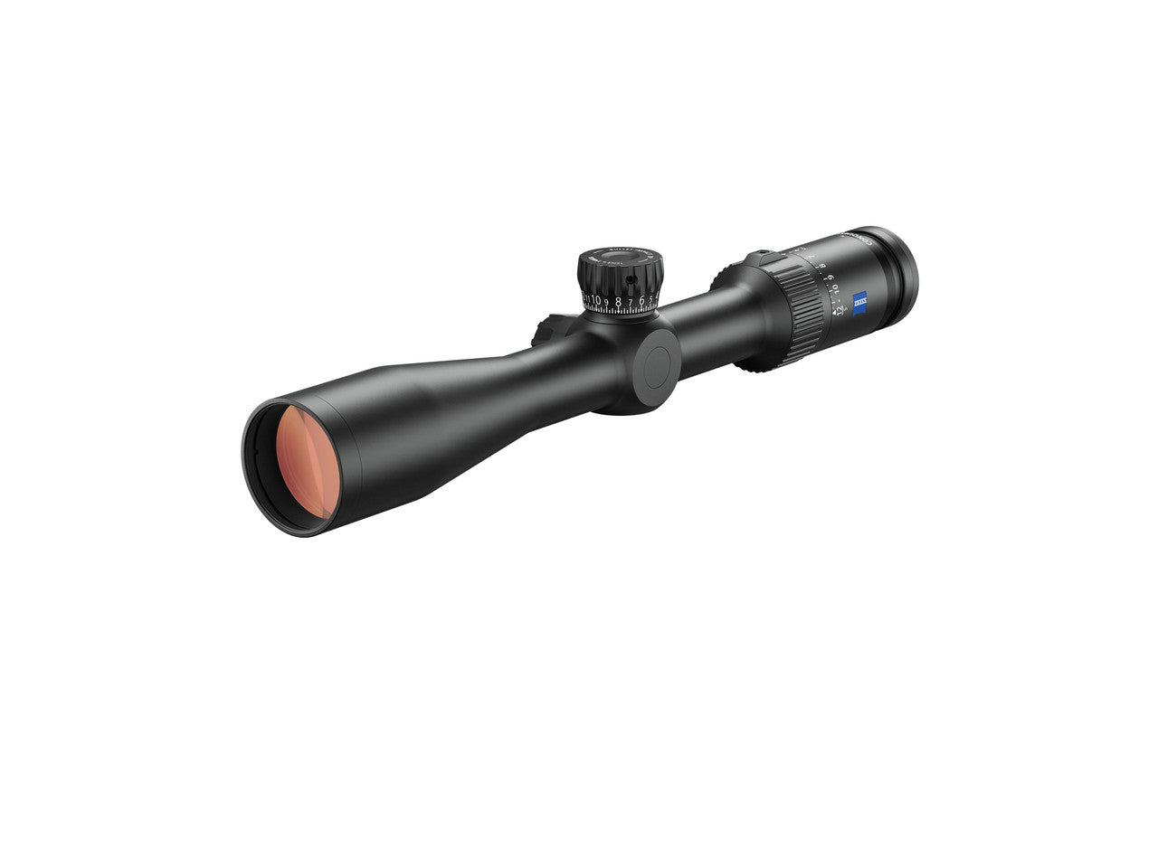 Luneta Zeiss Conquest V4 3-12x44mm 30mm .25 MOA Z-Plex #20 Riflescope w/Ballistic Stop