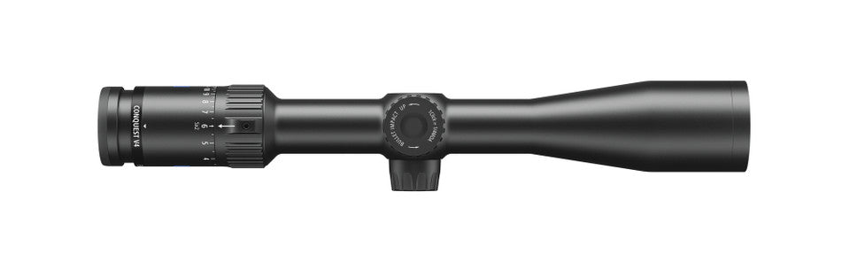 Luneta Zeiss Conquest V4 3-12x44mm 30mm .25 MOA Z-Plex #20 Riflescope w/Ballistic Stop