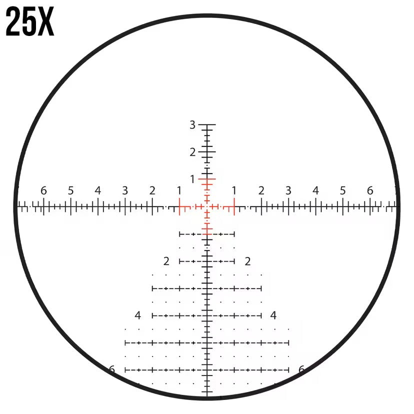 ZEISS LRP S3 6–36x56mm FFP ZF-MRi #16 Riflescope – Iluminado, 34mm, Ballistic Stop