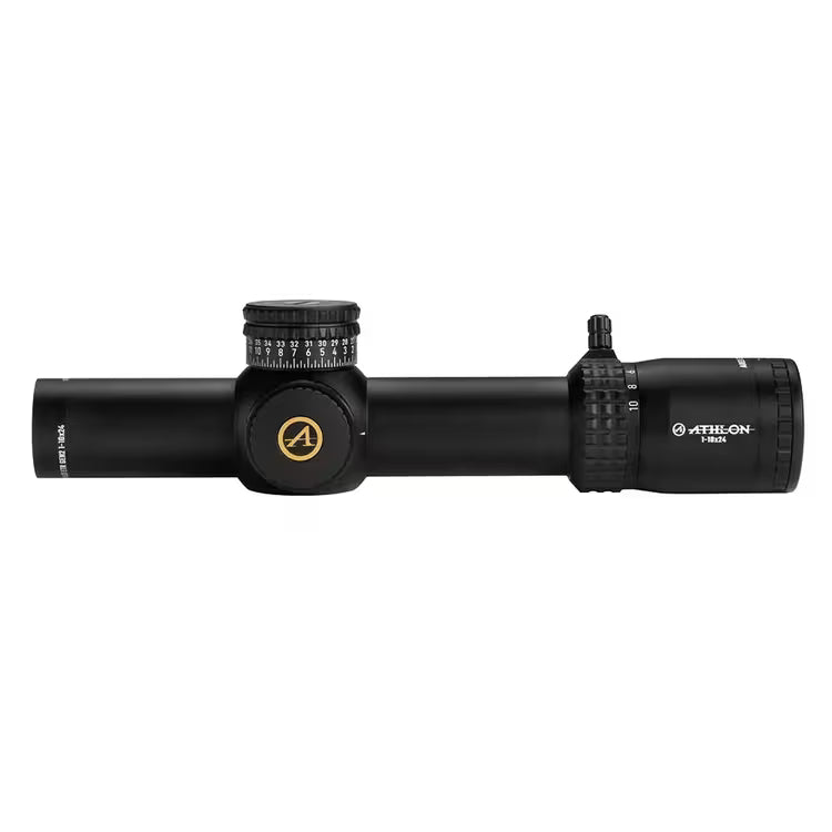 Athlon Ares ETR Gen2 UHD 1-10x24 ATMR2 FFP IR MOA – LPVO premium para tiro tático e precisão