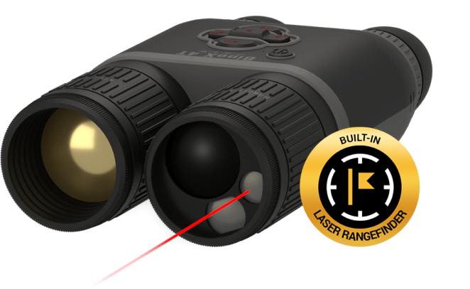 ATN BinoX 4T 384 1.25-5x – BINÓCULO TÉRMICO INTELIGENTE COM GRAVAÇÃO, STREAMING E TELÊMETRO LASER INTEGRADO