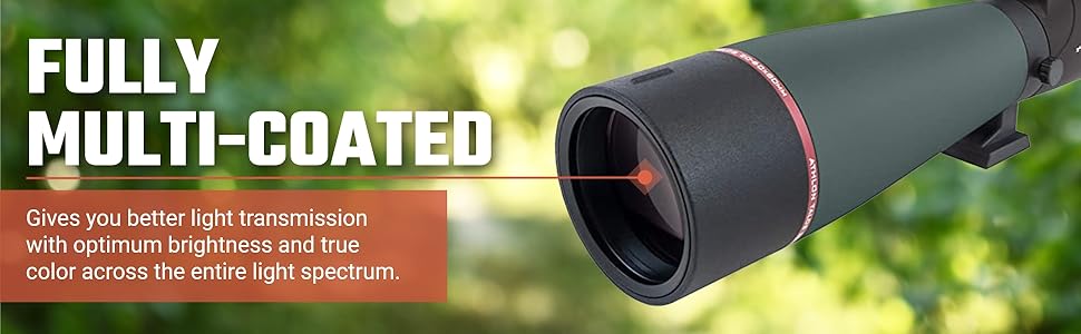 Athlon Talos 20-60x80 Spotting Scope – Potência, Clareza e Versatilidade no Campo