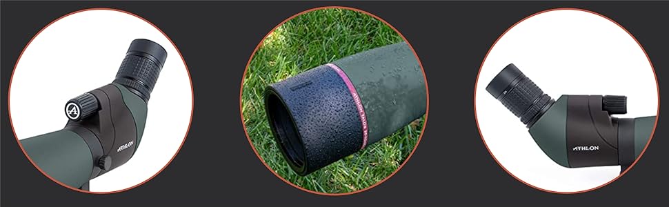 Athlon Talos 20-60x80 Spotting Scope – Potência, Clareza e Versatilidade no Campo