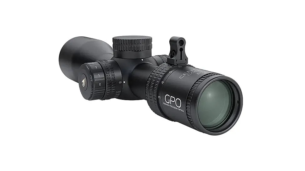 GPO Centuri 3‑12×44 i Super‑Compact | 9,9″ de pura performance em tubo 30 mm