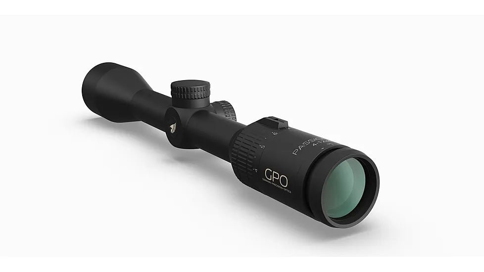 GPO PASSION 3X 4‑12×42 Plex – Ótica Alemã Premium em Tubo de 1 pol