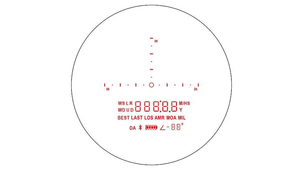 Luneta Rangefinder Sig Sauer SIERRA3BDX 3.5-10x42mm + KILO2800 BDX – Precisão Inteligente em Cada Disparo