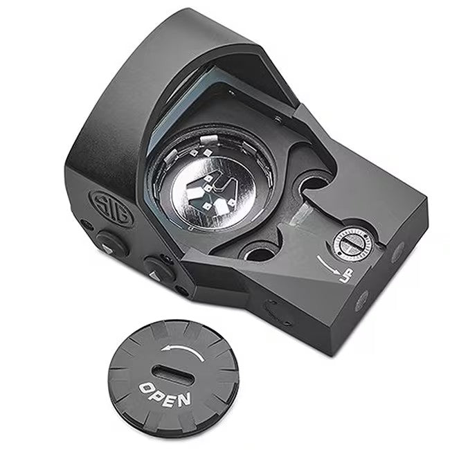 RED DOT SIG SAUER ROMEO1PRO 6 MOA – COM PROTETOR DE AÇO (STEEL SHROUD)